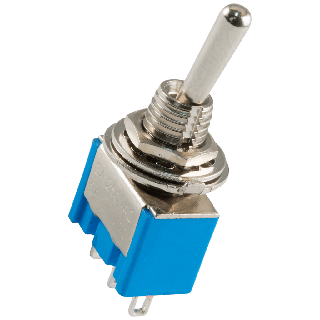 Home Prekidač KIP, 250 V~, 3 A, 13 × 8 × Ø6 mm, 3 položaja, ST 303, Plavi