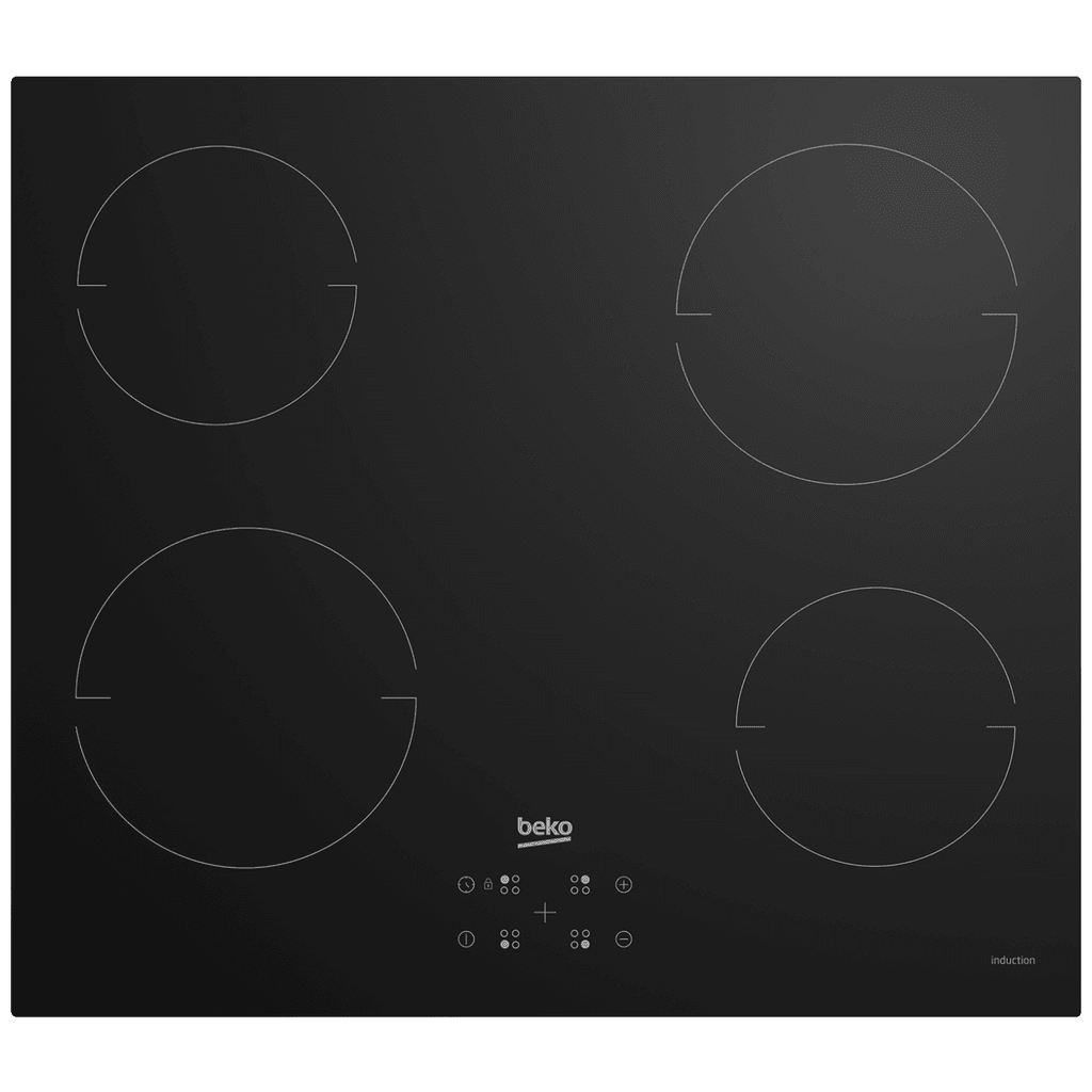 Beko Ugradbena indukcijska ploča za kuhanje, 60 cm, 5600 W, Crna