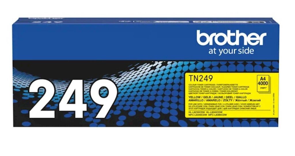 Brother Toner TN249Y, Žuti