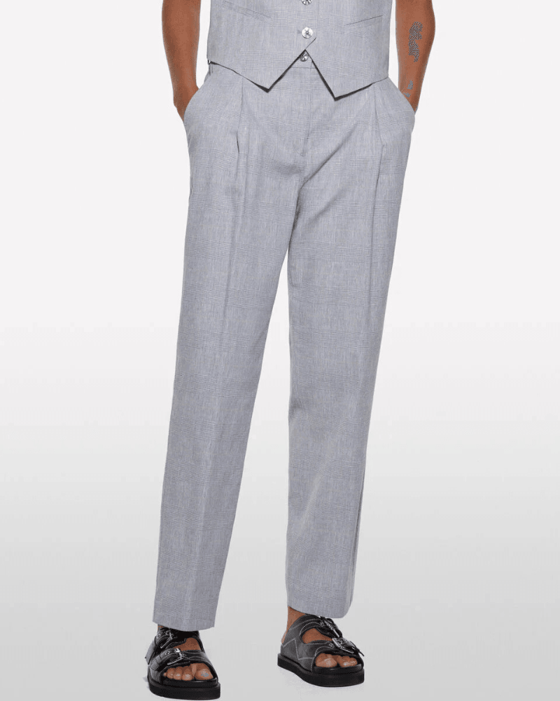 Benetton Ženske pantalone 4X0KLF06V-901-42, Sive