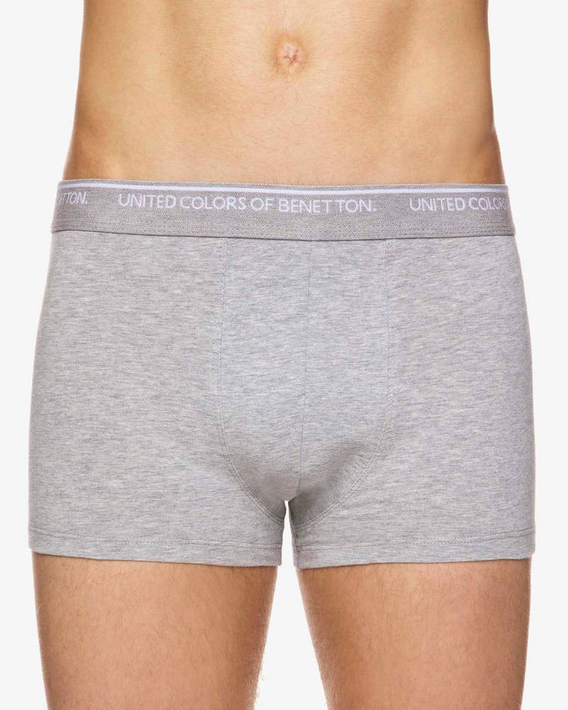 Benetton Muške bokserice 3OP82X077C-501-L, Sive