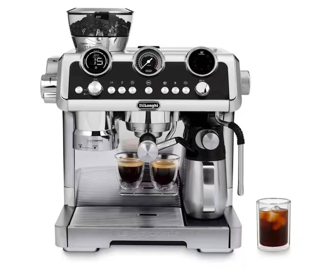 Delonghi Aparat za kafu EC9865.M, Srebrna boja