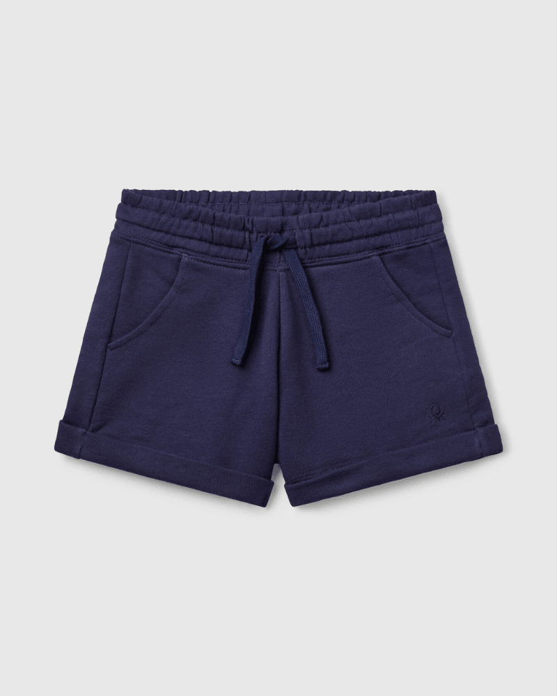 Benetton Bermude za djevojčice 3J68C901CG-252-EL, Teget