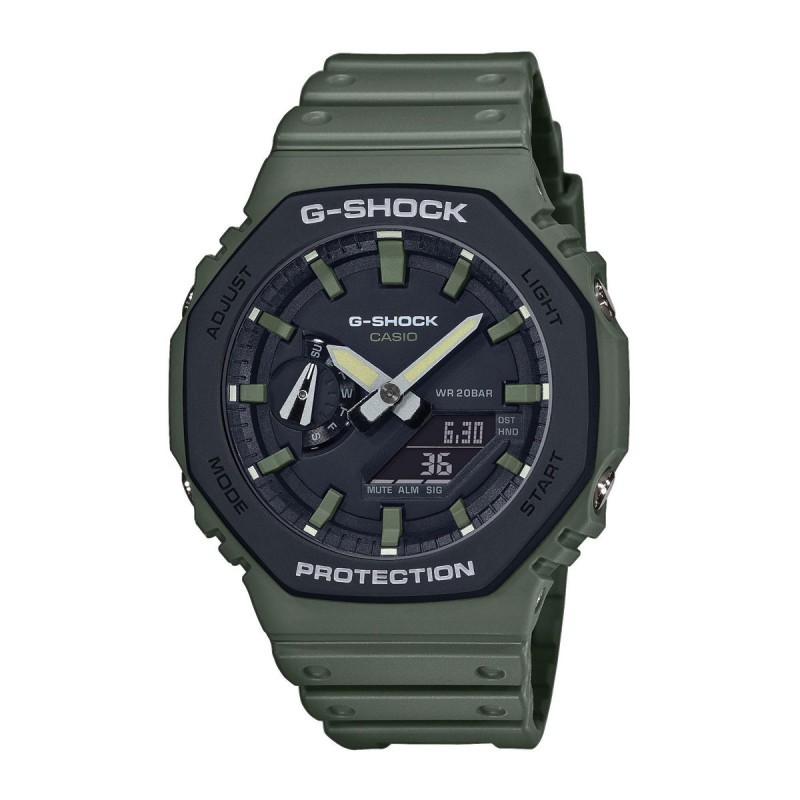 G-SHOCK Casio Sat GA-2110SU-3AER, Zeleni