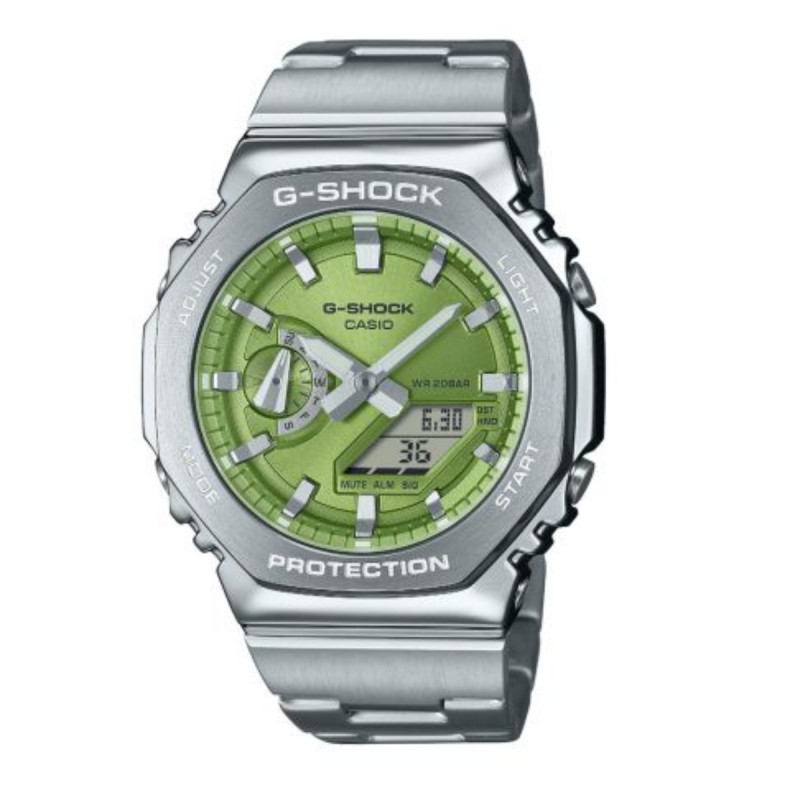 G-SHOCK Casio Sat GM-2110D-3AER, Sivi
