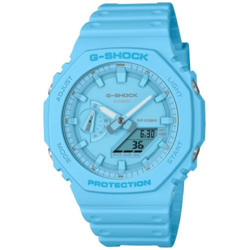 G-SHOCK Casio Sat GA-2100-2A2ER, Plava