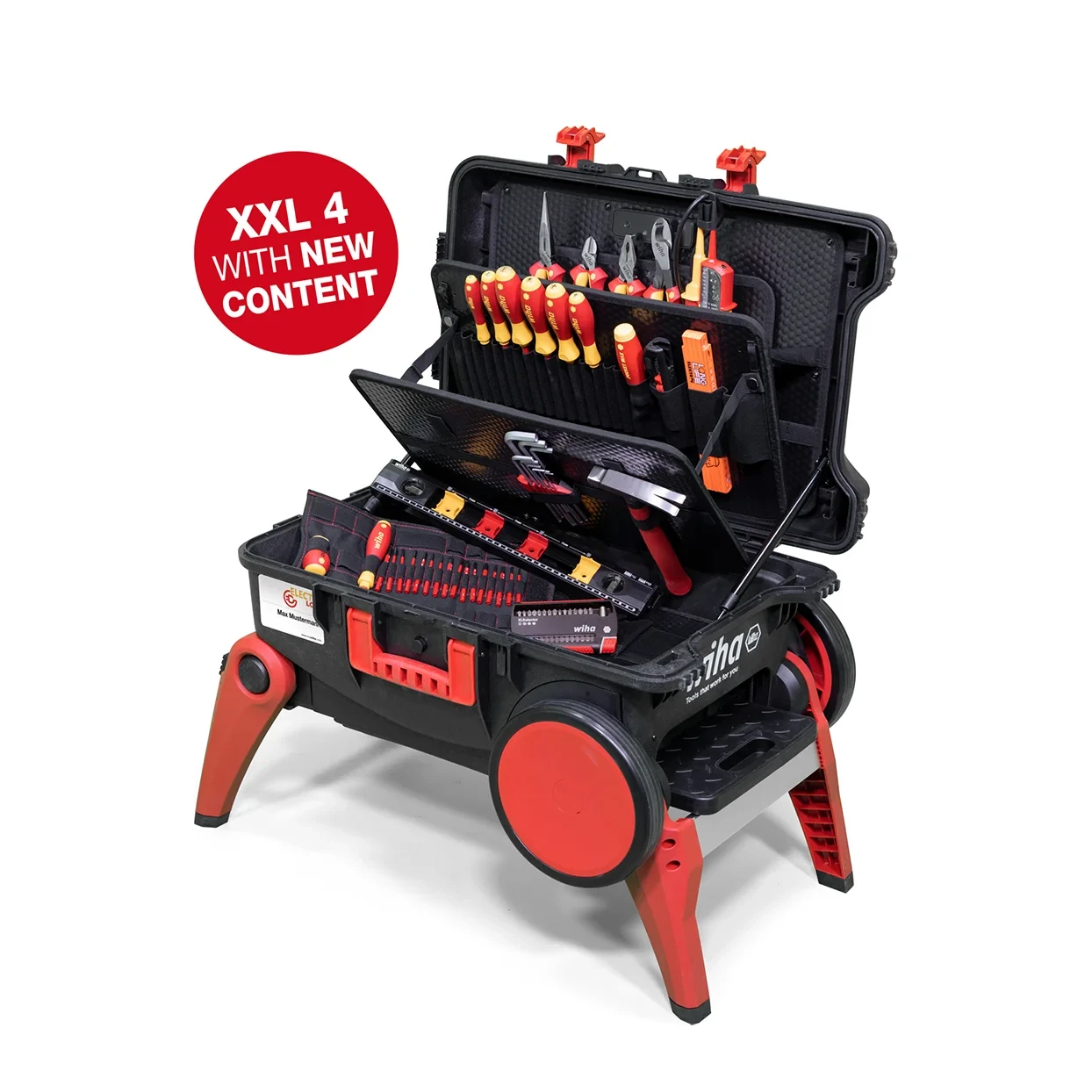 Wiha transportni kofer sa komplet 80-dijelnim setom alata za električare ELECTRIC XXL 4