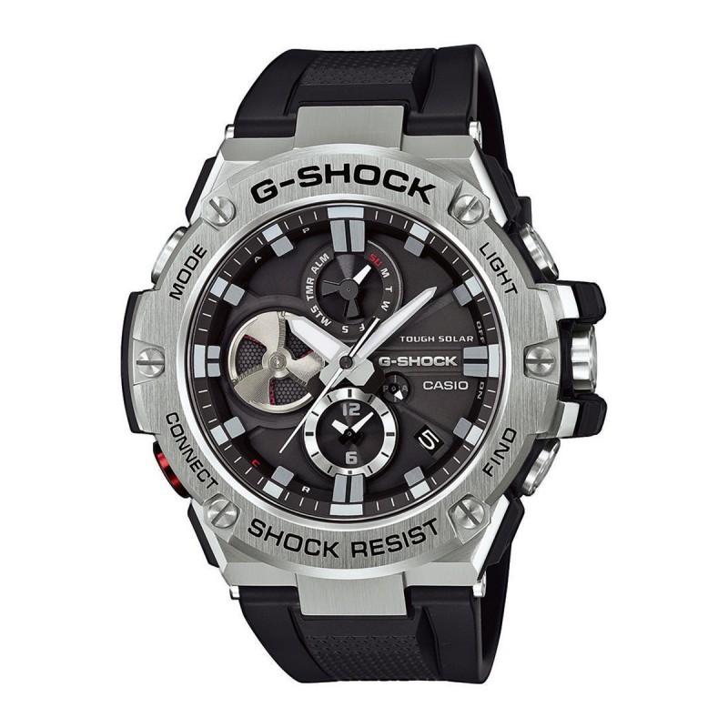 G-SHOCK Casio Sat GST-B100-1AER, Sivi