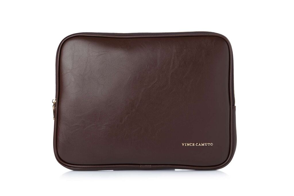 Vince Camuto torba za laptop, 14", 100% umjetna koža, 35 x 4 x 27 cm, smeđa