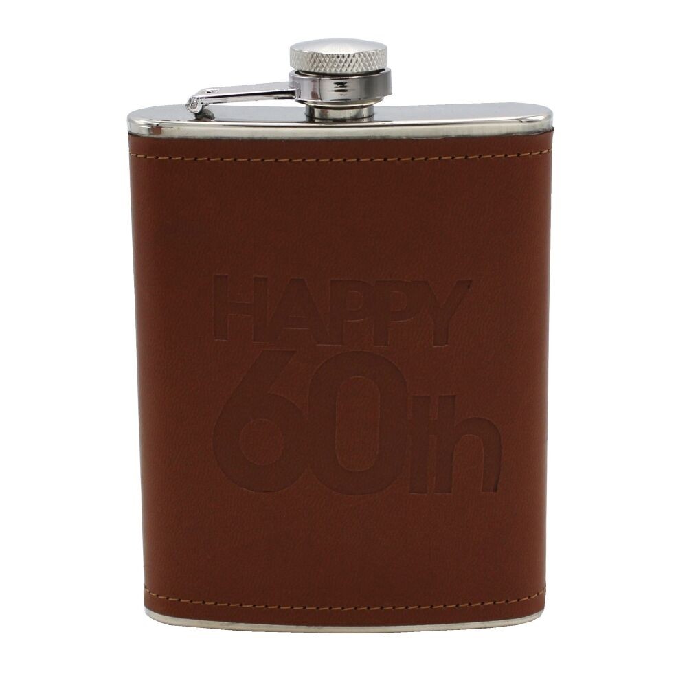 Poklon ploska HAPPY 60th 7161374 (240ml)