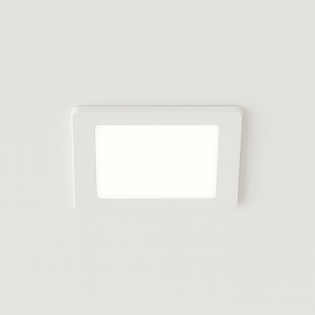 Giga Ugradbena plafonjera, Kockasta, 6W, 4000K