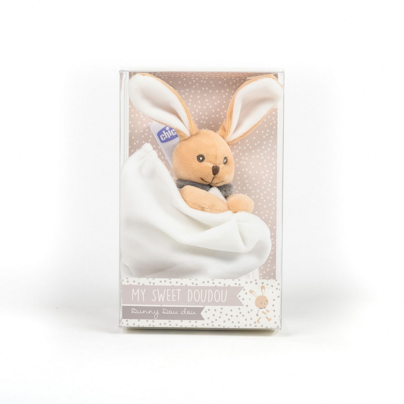 CHICCO TOYS Igračka zeko Doo Doo bež