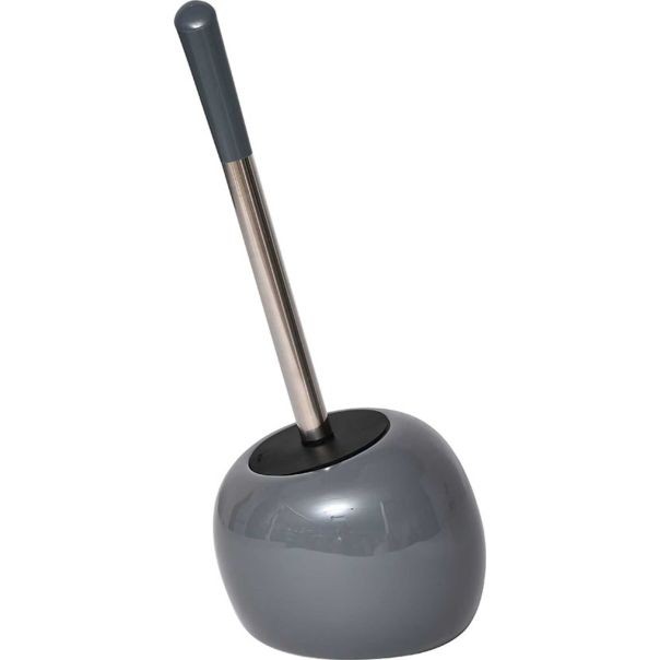 TENDANCE četka za WC dolomit, oblutak, 39x15, siva