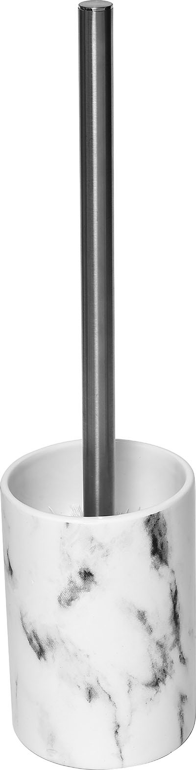 TENDANCE WC četka 36,5x9,5 cm Drška od nehrđajućeg čelika Bijela