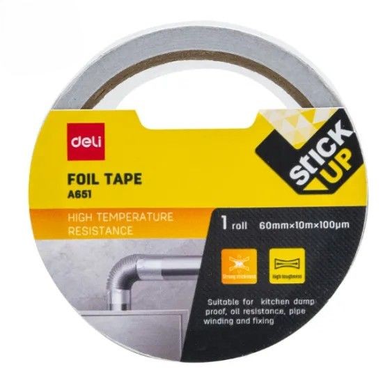 DELI aluminijska traka - 100Mic Ea651, 60mmx10m