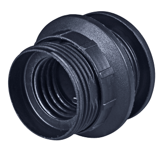 ALING-CONEL Grlo za luster E27 bez vijaka, crno