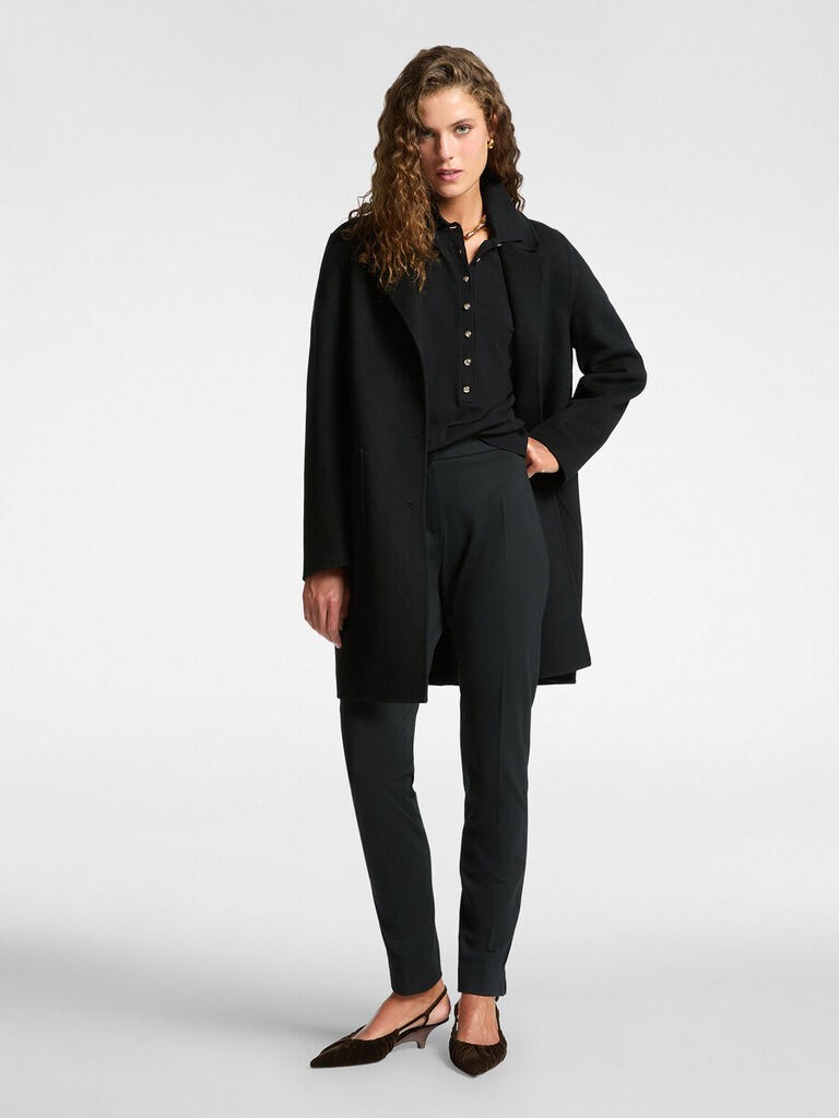 Elena Miro Ženska jakna s kratkim rukavima, Crna