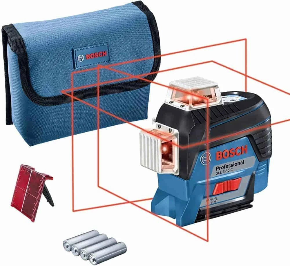 Bosch Laserski nivelir GLL 3-80 C+LR7 Professional