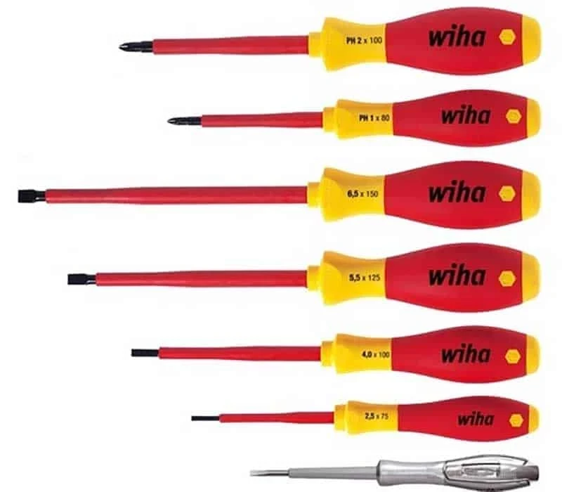Wiha Odvijač set SoftFinish VDE 00834, 7 komada
