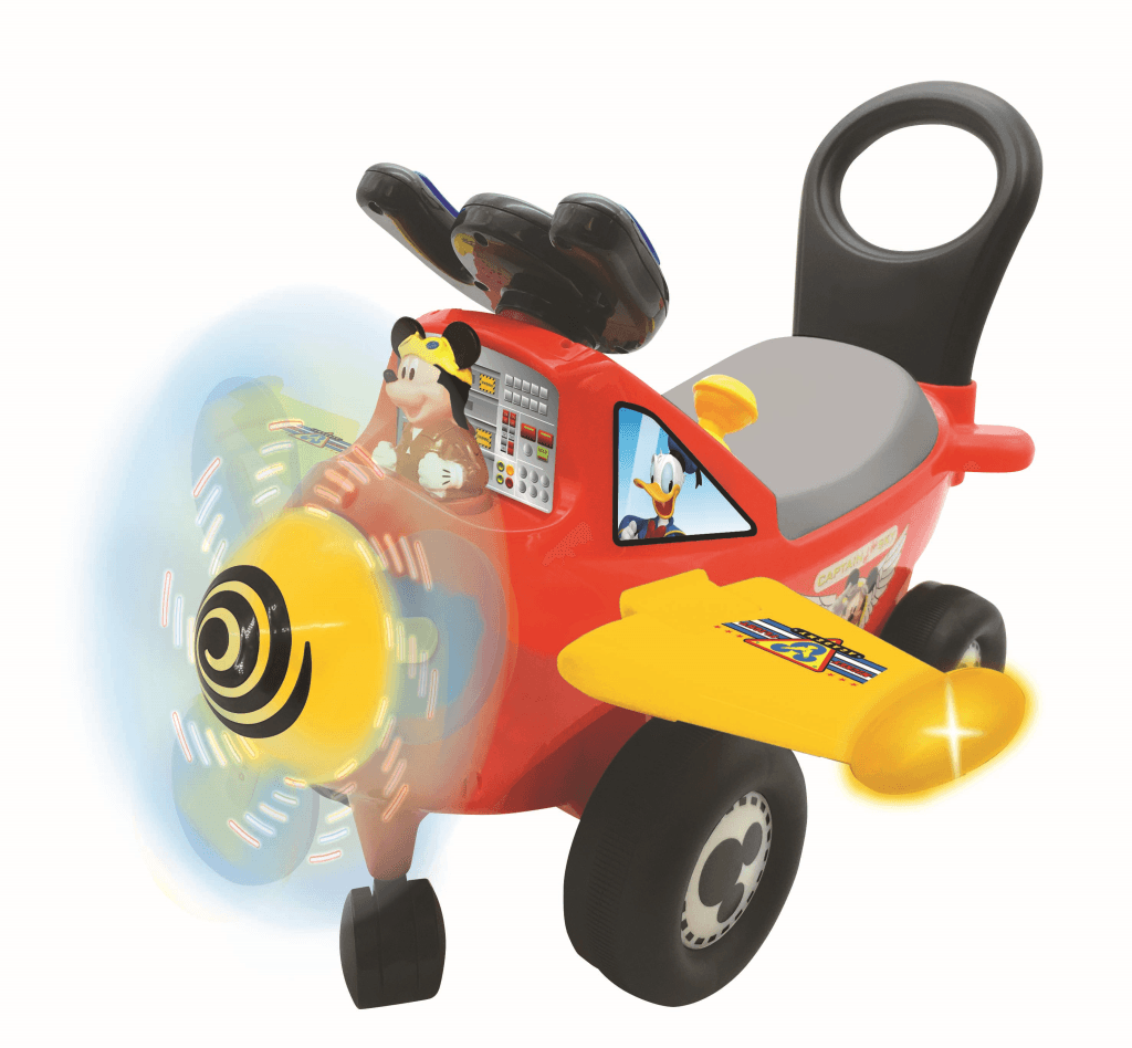 Mickey zrakoplov jurilica sa efektima, Crveni