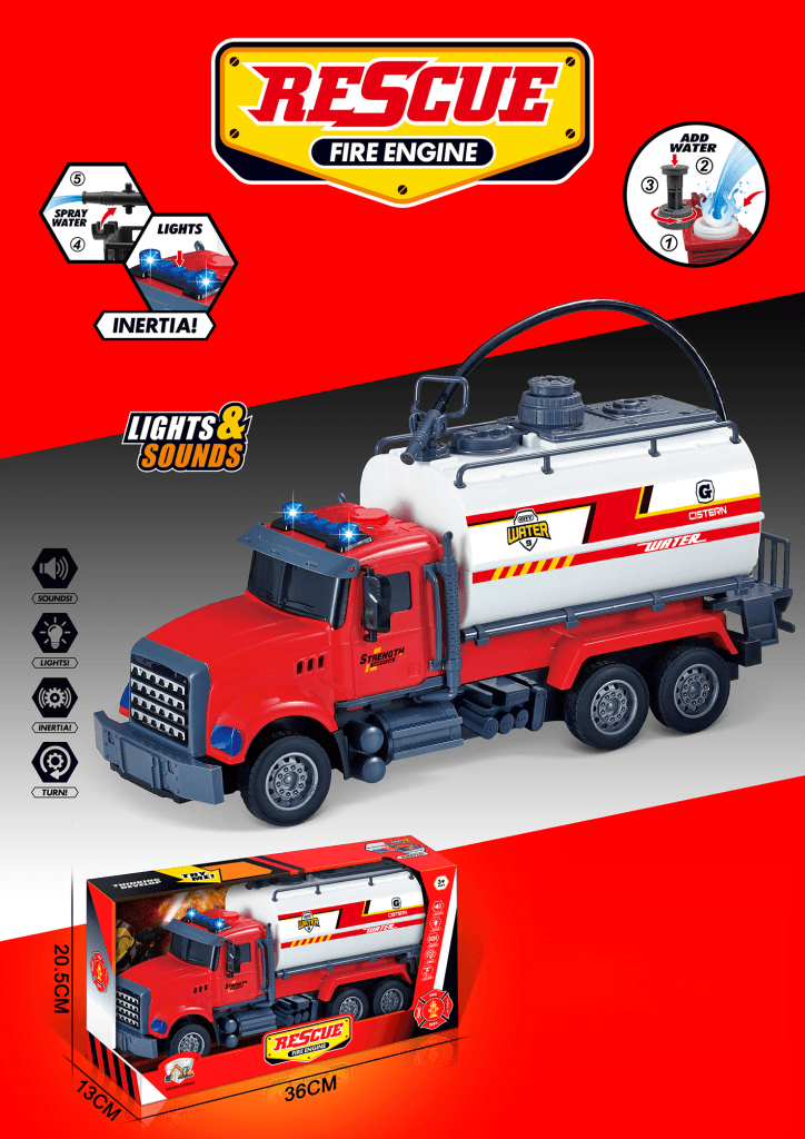 Rescue Vatrogasno vozilo, Crveno