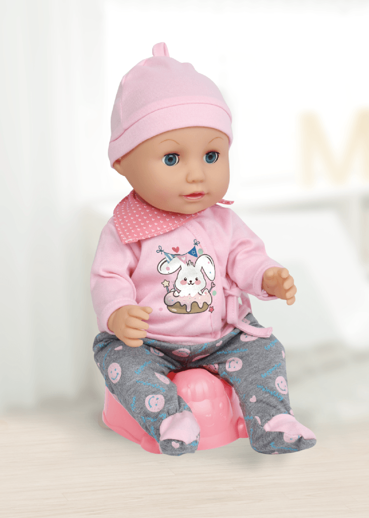 Beba sa zvukom i dodatcima, Roze