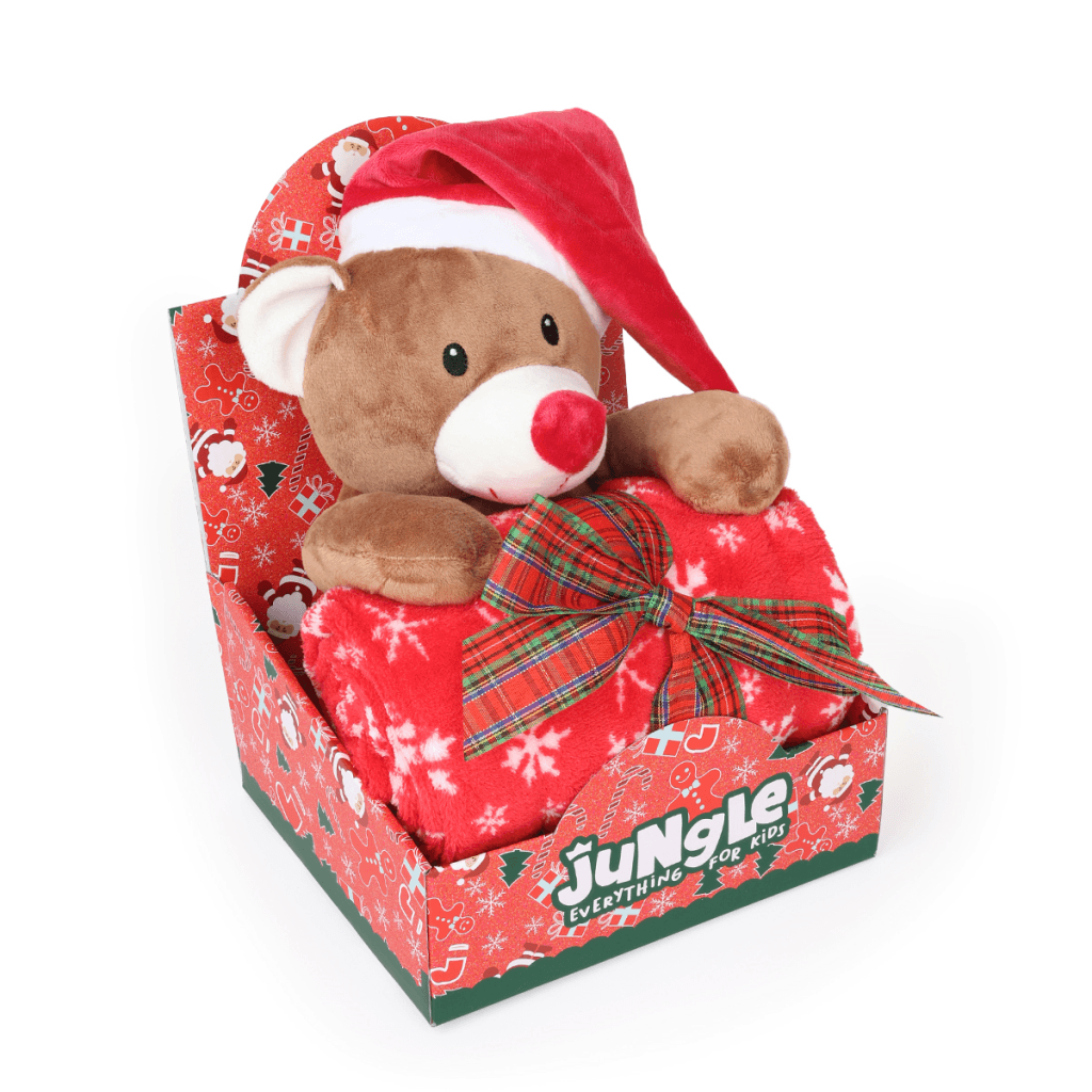 Plišani medo sa dekicom, Smeđe boje