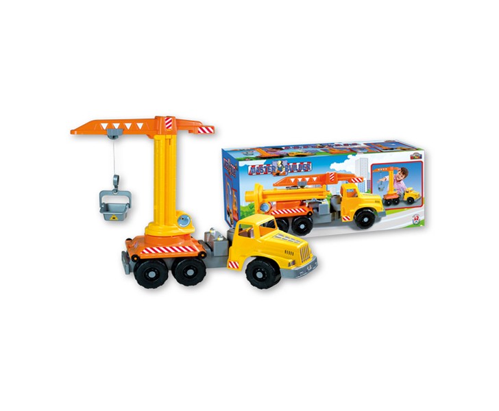 ANDRONI Kamion+kran, Žuti