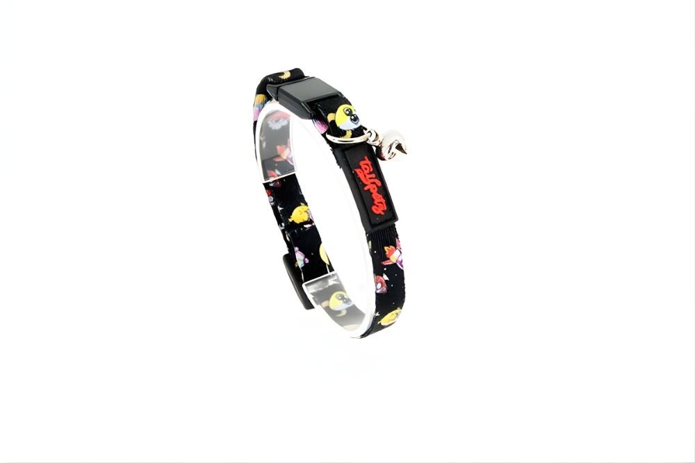 Ogrlica za mačke Paws & Whiskers Space, crna