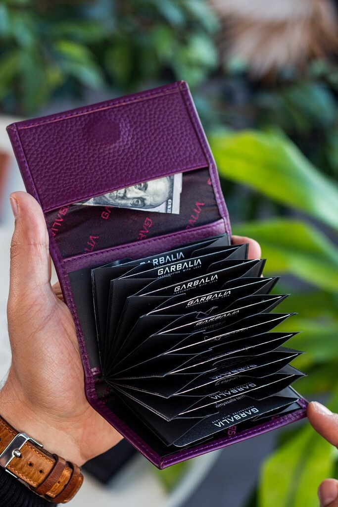 Bagmori novčanik za kartice Kuba, crveni