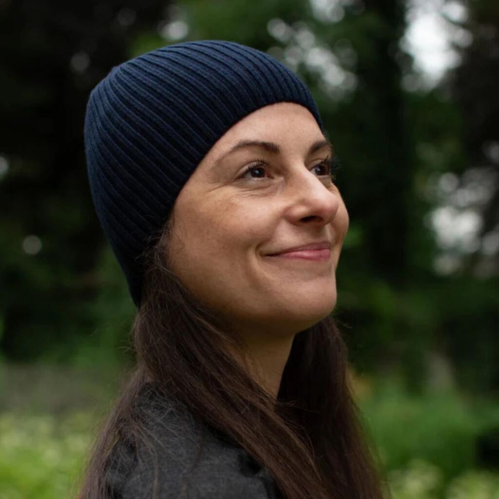 Woolona Unisex kapa Wintry, Teget