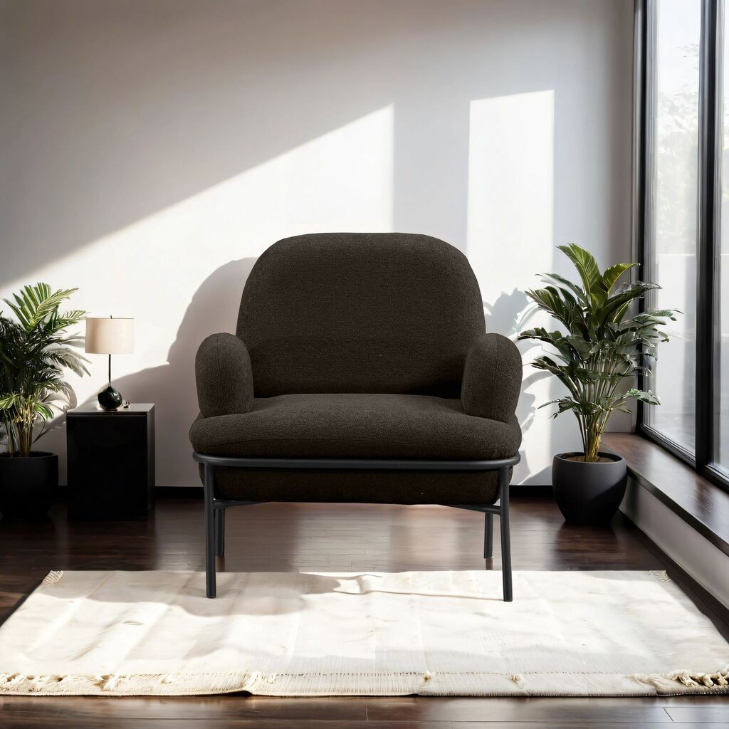 Atelier del Sofa Fotelja Aster, 85 x 80 x 53 cm, Antracit