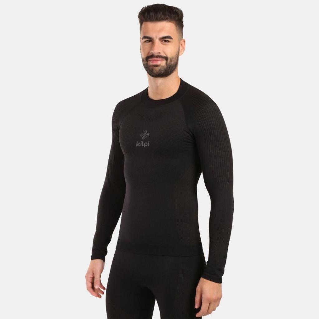 Kilpi Muški gornji termalni veš Nathan-M, Crni