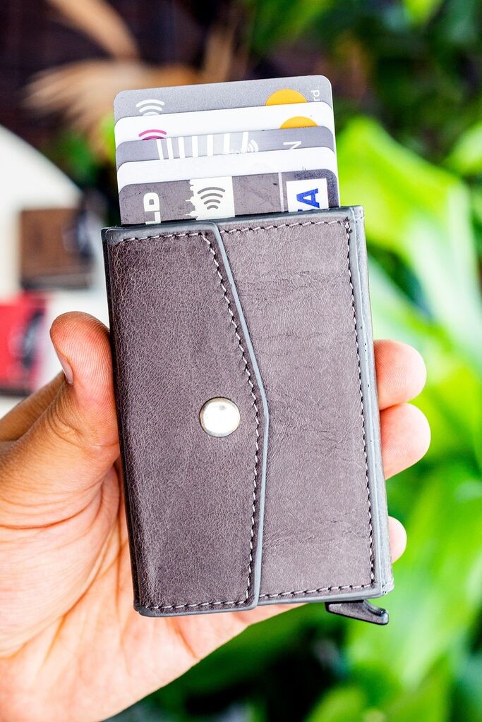 Bagmori novčanik za kartice Pera, siva