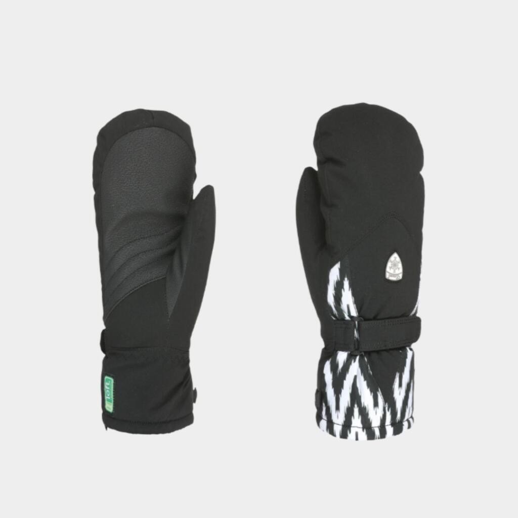 Level Skijaške rukavice Hero W Mtt, Crno-bijele