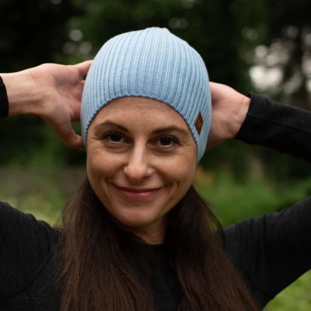 Woolona Unisex kapa Wintry, Plava