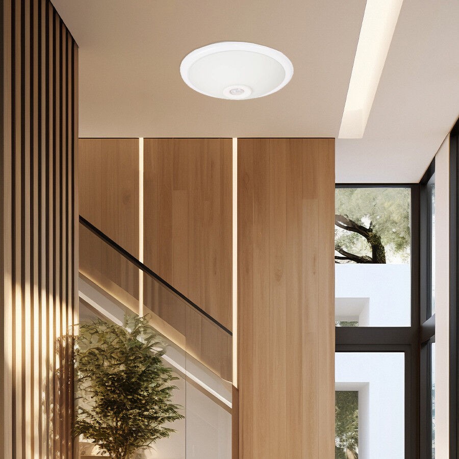 MASS Light Plafonjera M030158, Sa senzorom, Bijela