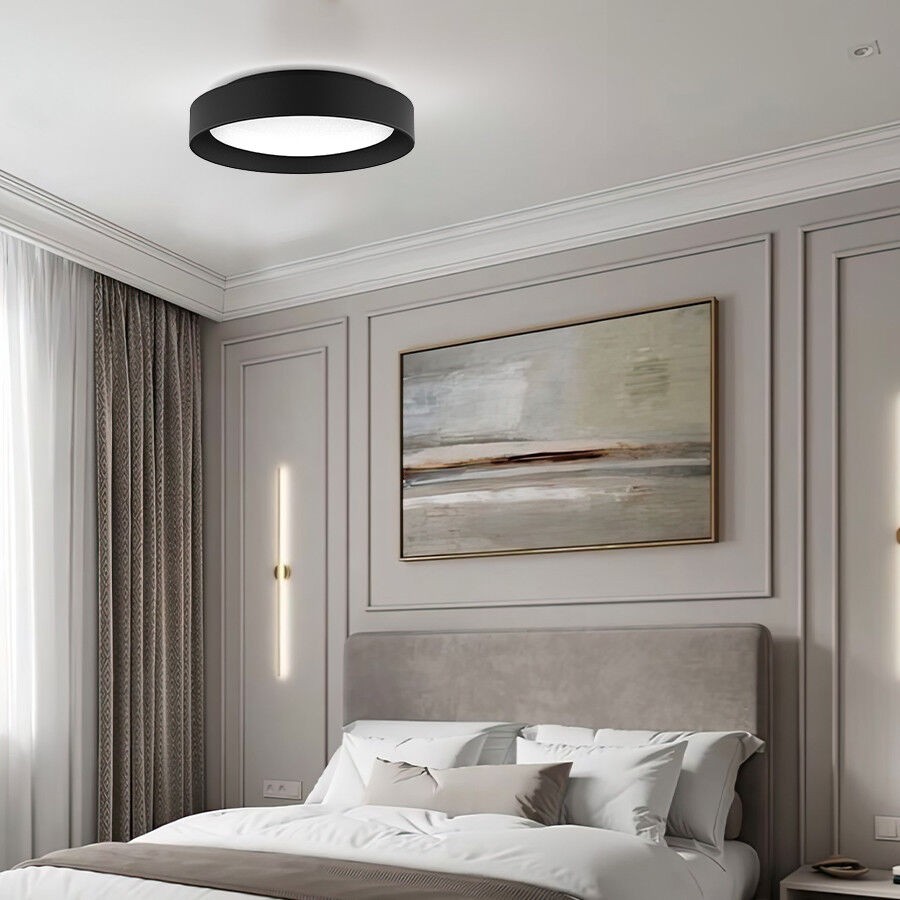 MASS Light LED plafonjera Dayana M020810, Crna