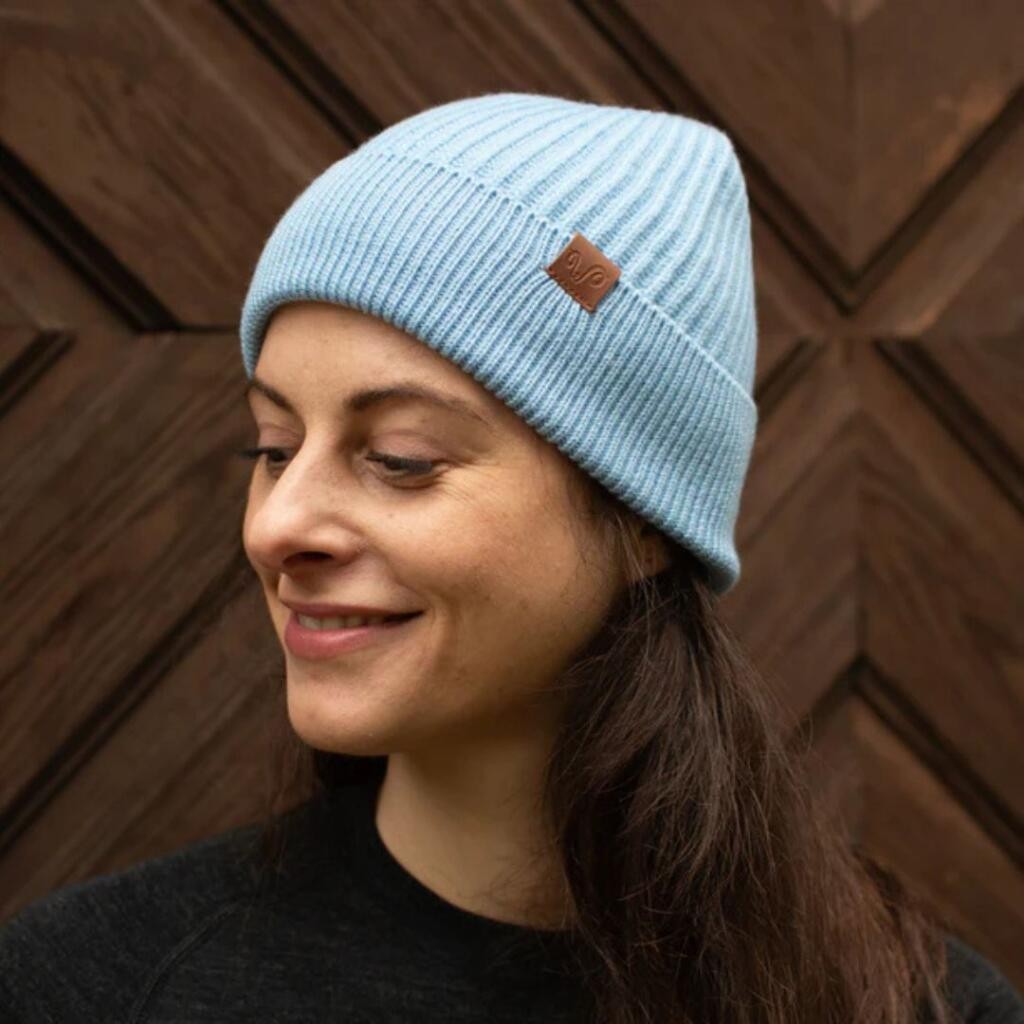 Woolona Unisex kapa, Svijetloplava