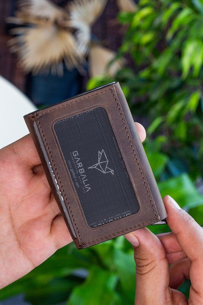 Bagmore Card novčanik, dimljeni, smeđi