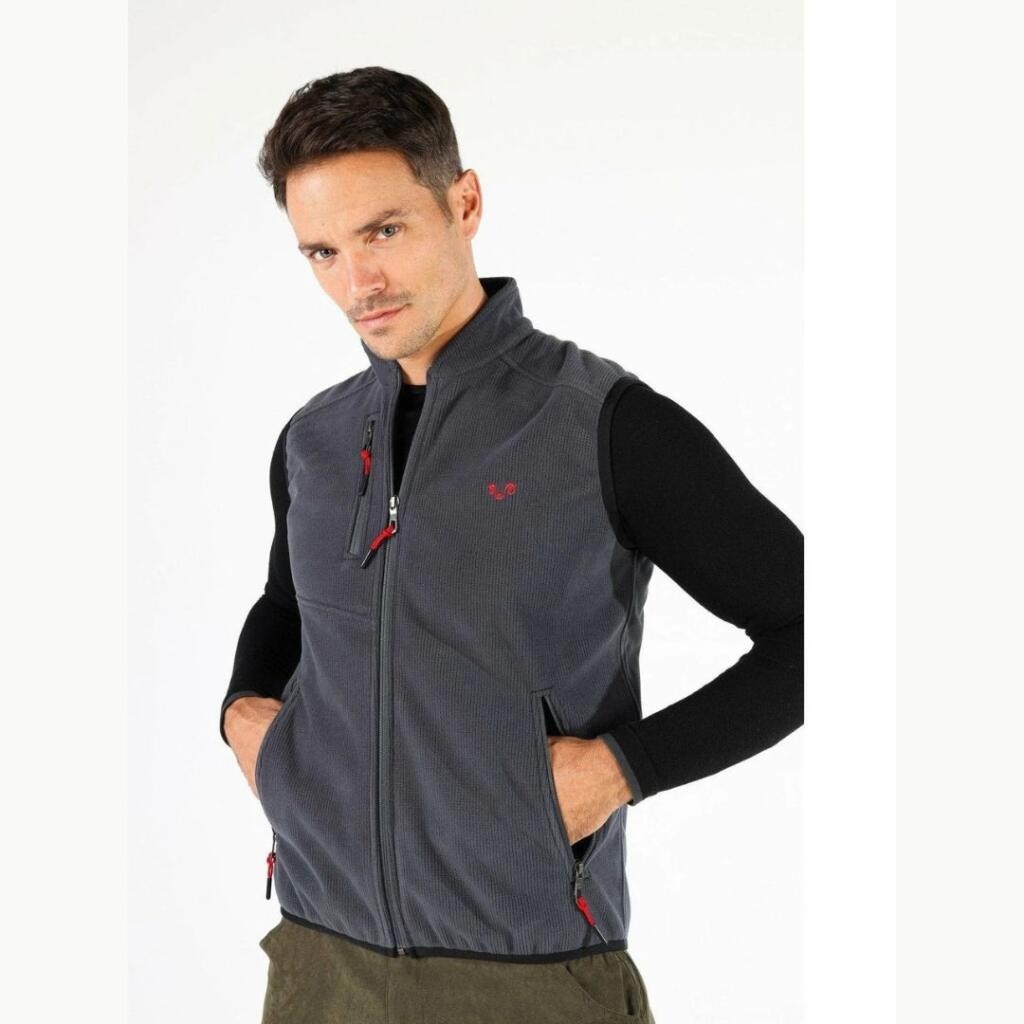 Woolona Muški prsluk Mistral, Sivi