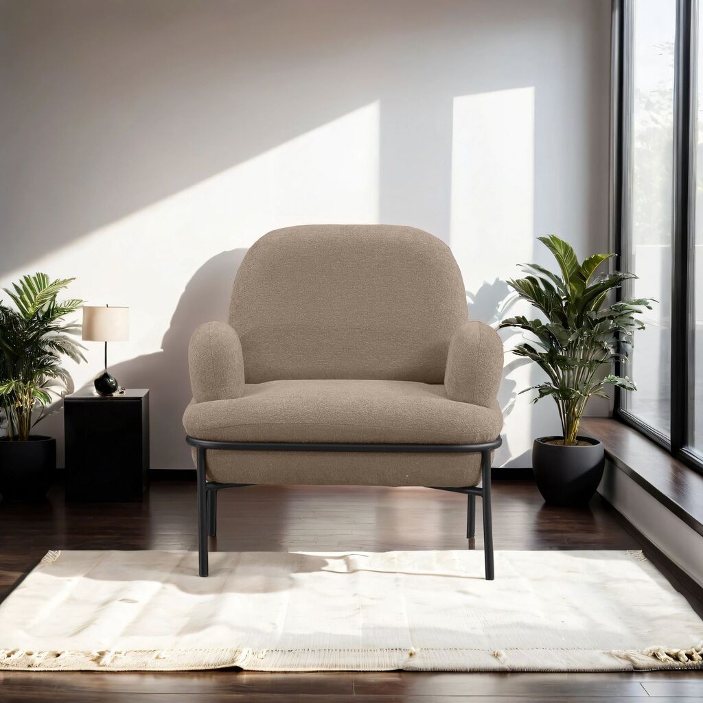 Atelier del Sofa Fotelja Aster, 85 x 80 x 53 cm, Antracit