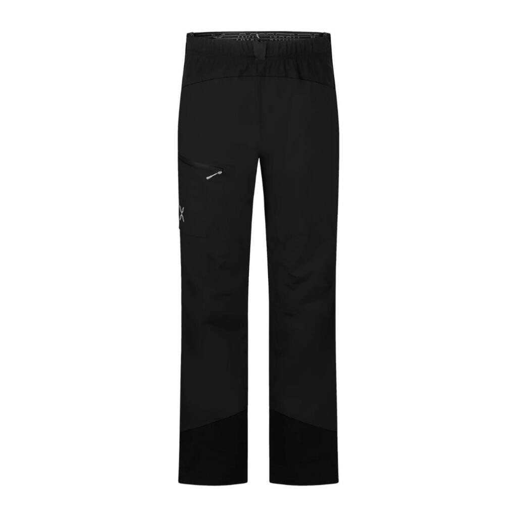 Montura Uniseks pantalone za planinarenje Reactive cover, Crne