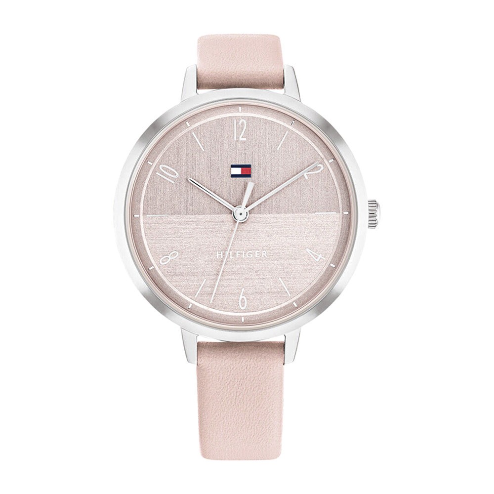 TOMMY HILFIGER Ženski ručni sat TH1782618, Kvarcni mehanizam, Roze kućište, Roze