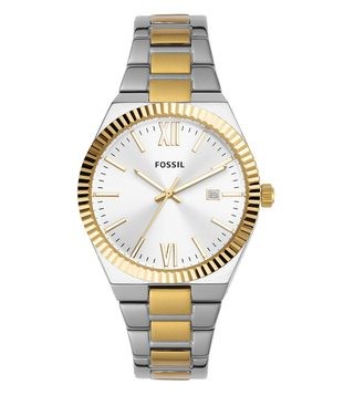 FOSSIL Ženski ručni sat ES5259, Kvarcni mehanizam, Bijelo kućište, Srebrne boje