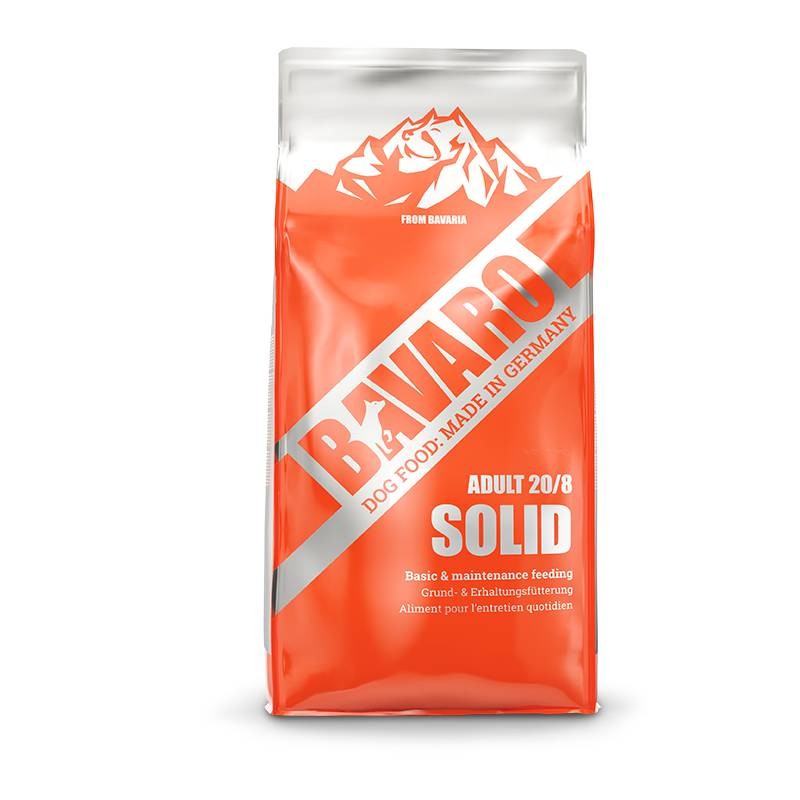 BAVARO Suha hrana za odrasle pse Solid, 18 kg