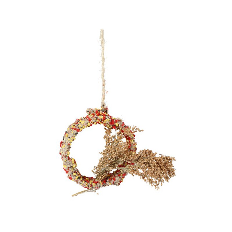 KERBL Poslastica za ptice Prsten, 11 cm