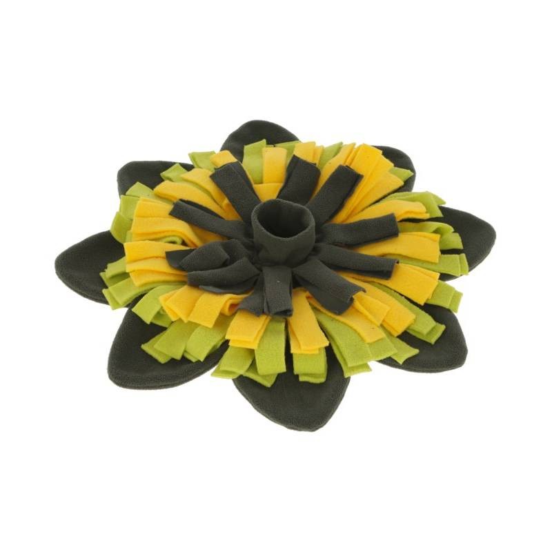 KERBL Igračka za kućne ljubimce Suncokret za njušenje, Žuta