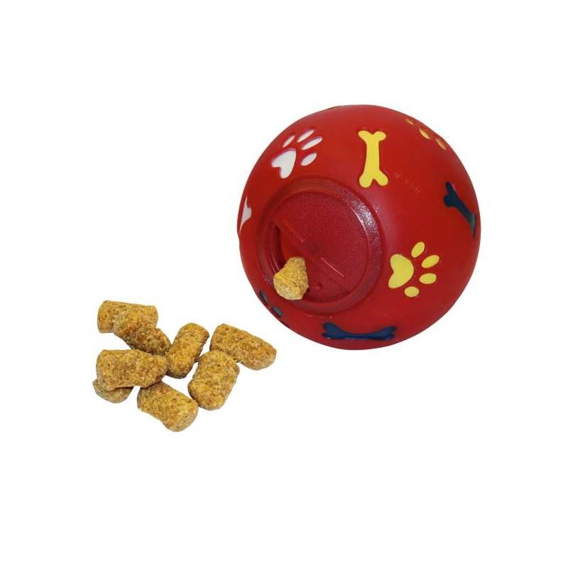 KERBL Igračka za pse Lopta za poslastice, Crvena