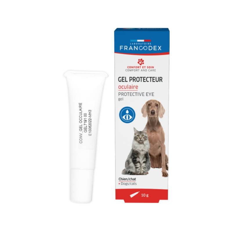 FRANCODEX Zaštitni gel za oči za pse i mačke, 10 gr